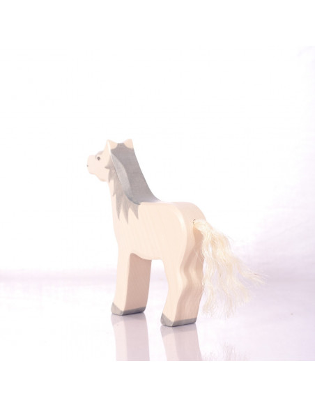 Wit paard Holztiger