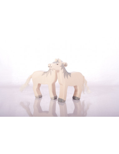 Wit paard Holztiger