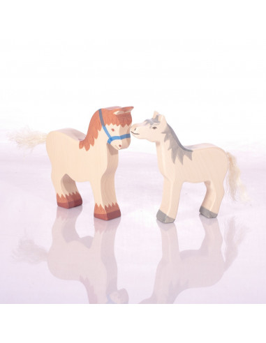 Wit paard Holztiger