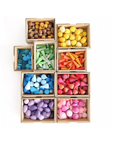 Blauwe druppels