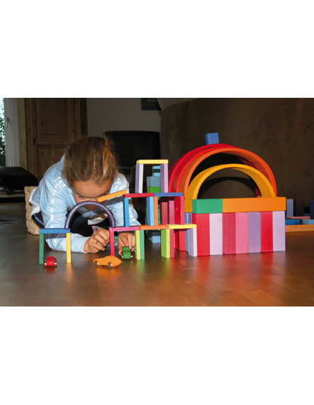 Bouwblokken pyramide groot Bouwblokken pyramide groot