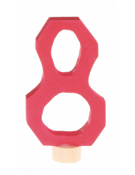 Cijfer 8 verjaardagsring antroposofisch