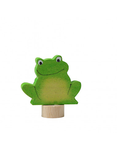 Kikker steker voor verjaardagsring