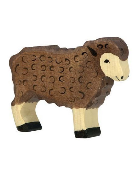 Zwart schaap Holztiger