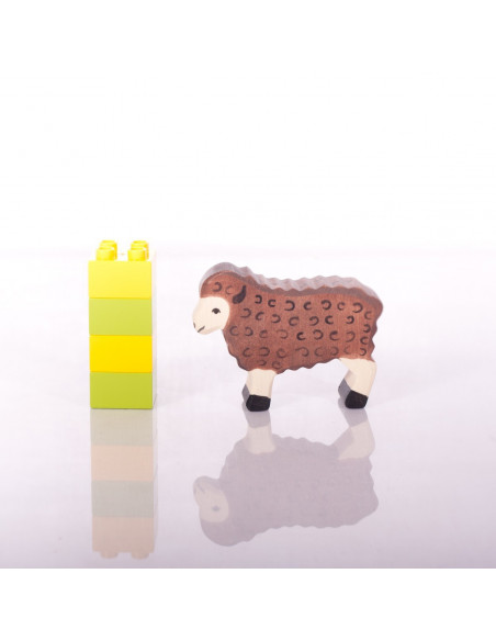 Zwart schaap Holztiger