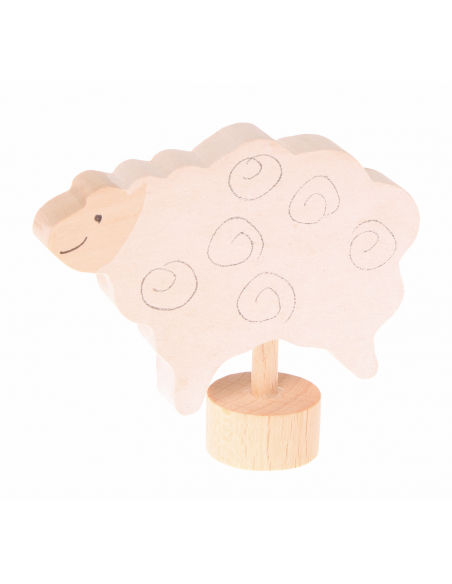 Schaap steker voor verjaardagsring