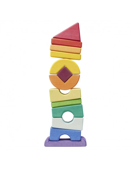 Scheve blokken toren