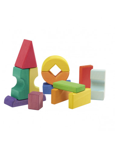 Scheve blokken toren