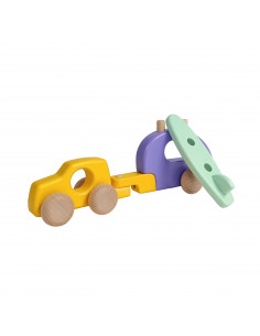 Auto met caravan 2