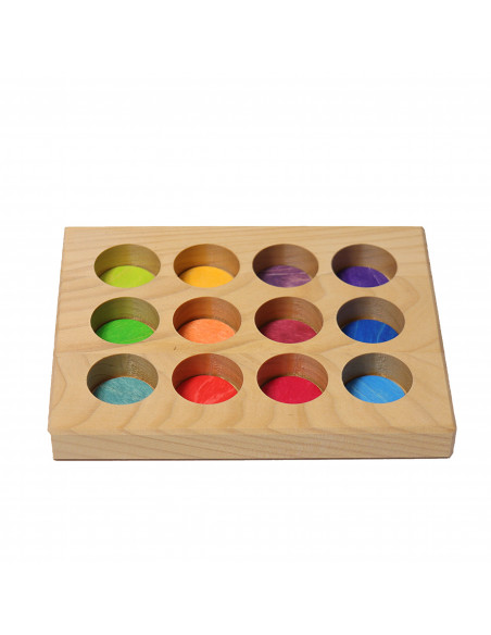 Sorteerplank Grimm's regenboog Sorteerplank Grimm's regenboog