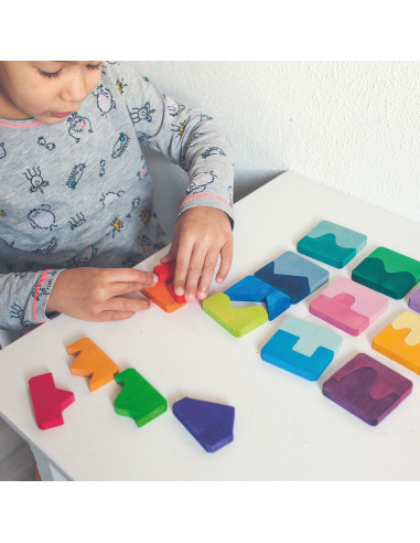 Legpuzzel vormen passen