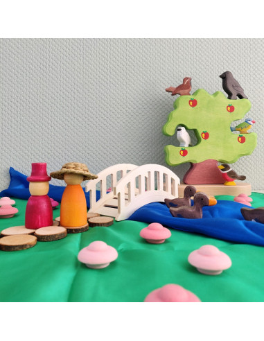 loterij vernieuwen Verenigen Houten brug - Duurzaam houten speelgoed
