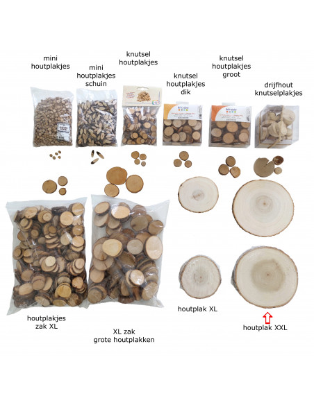 Houtplak XXL