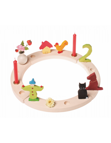 Verjaardagsring groot wit