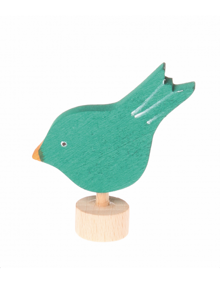 Vogel steker voor verjaardagsring