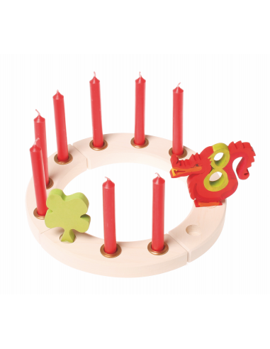 Verjaardagsring klein wit