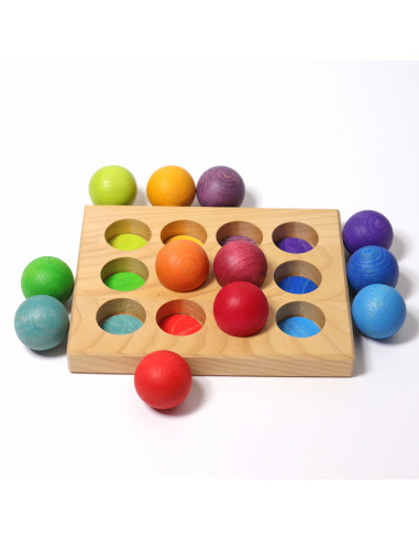 Kleine regenboog ballen