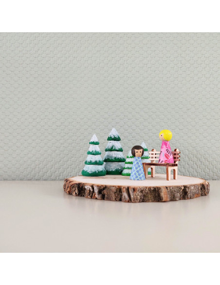 Knutsel Dennenboompjes Knutsel Dennenboompjes