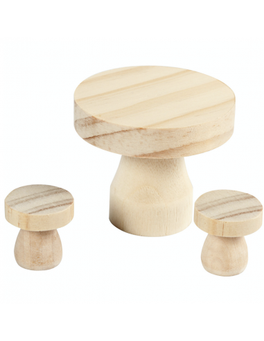 Houtplak meubeltjes