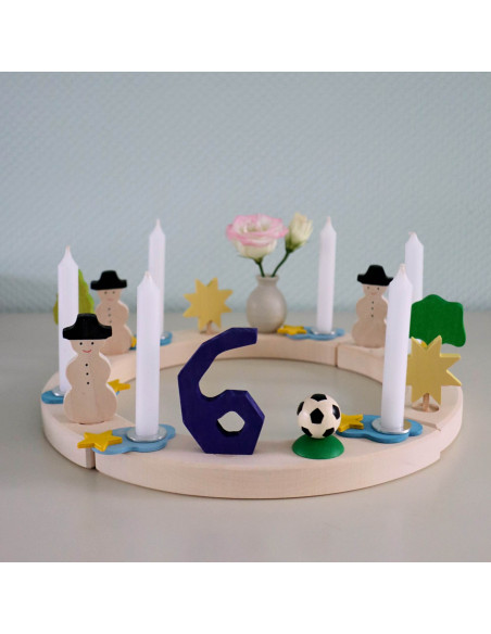 Sterren houder verjaardagsring