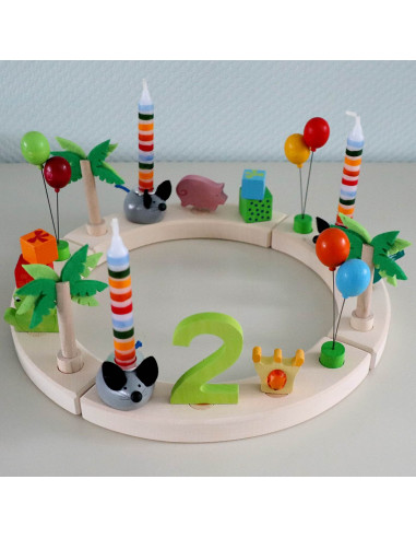 Cadeautjes steker blauw/groen