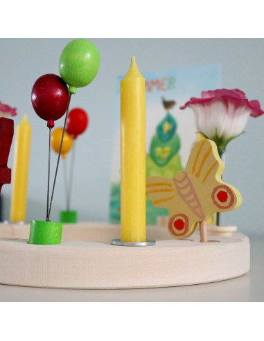 Vlinder steker voor verjaardagsring