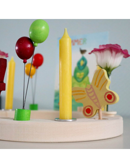 Vlinder steker voor verjaardagsring