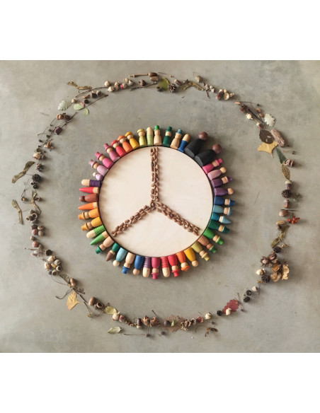 Speelplaat rond Speelplaat rond