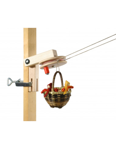 Kabelbaan met mandjes