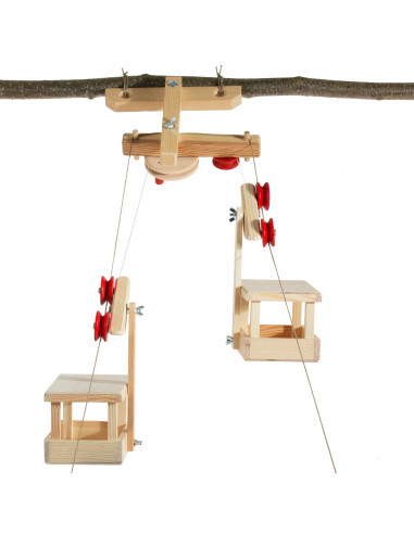 Kabelbaan bergstation