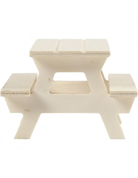 Picknicktafel miniatuur Picknicktafel miniatuur