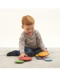 Houten stenen regenboog 2