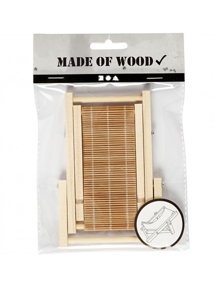 Miniatuur strandstoel Miniatuur strandstoel