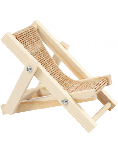 Miniatuur strandstoel