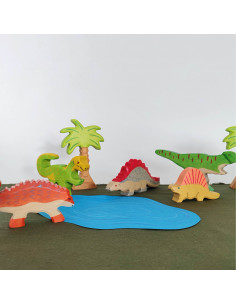 Stegosaurus dinosaurus Holztiger 2