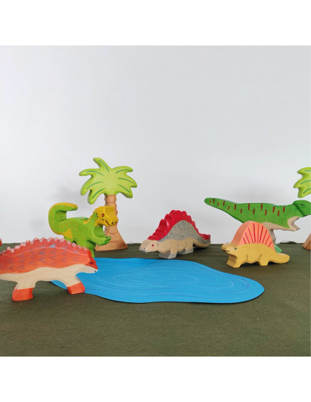 Stegosaurus dinosaurus Holztiger