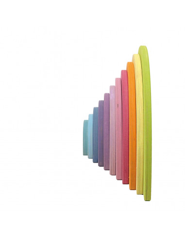 Halve cirkels pastel