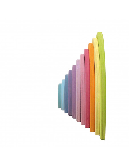 Halve cirkels pastel