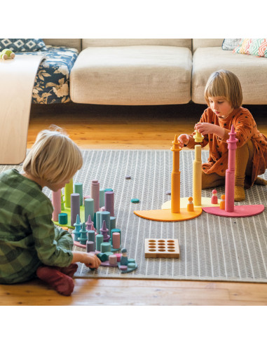 Halve cirkels pastel