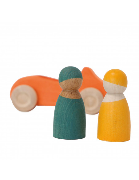 Grote auto oranje Grote auto oranje