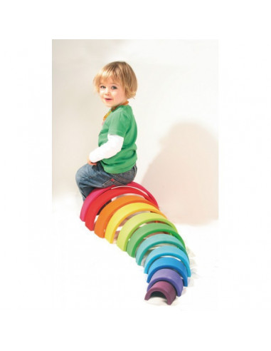 Houten regenboog Grimms