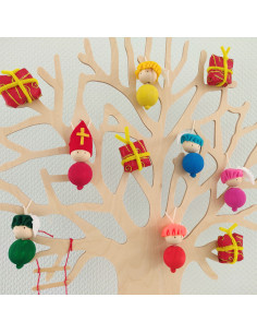 Houten kraal 3.0 cm 2