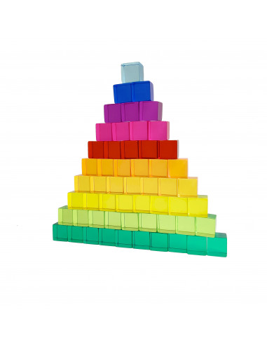 Lichtdoorlatende blokkenset