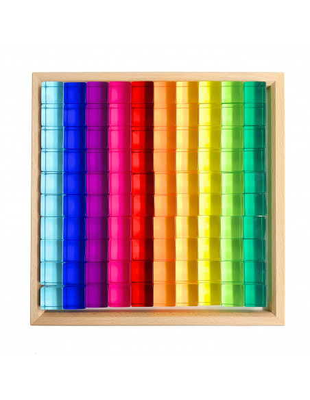 Lichtdoorlatende blokkenset