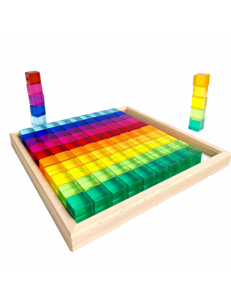 Lichtdoorlatende blokkenset