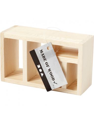 Knutsel poppenhuis boekenkast