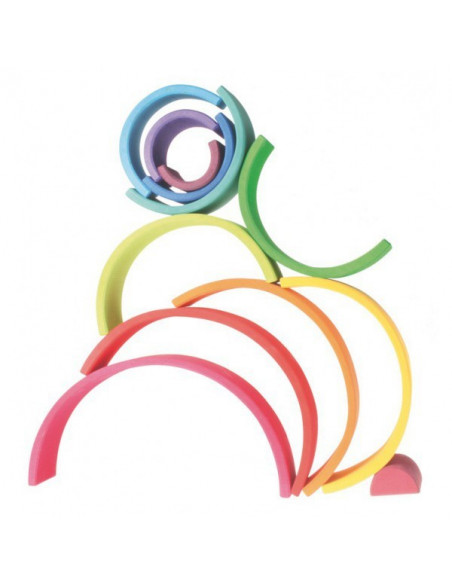 Houten regenboog Grimms