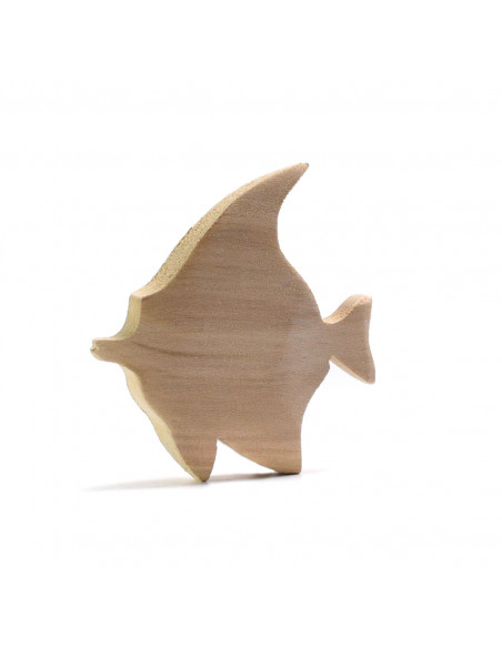 Vis blank hout Bumbu Toys Vis blank hout Bumbu Toys