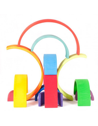 Houten regenboog Grimms