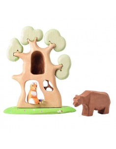 Zittende vos Bumbu Toys 2